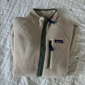 Patagonia Cream Fleece Jacket